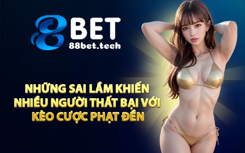 Những sai lầm khiến nhiều người thất bại với kèo cược phạt đền